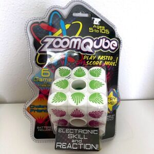 Zoom Qube Electronic Skill Reaction Game Top Secret Toys Ages 5 to 10 NEW IN BOX